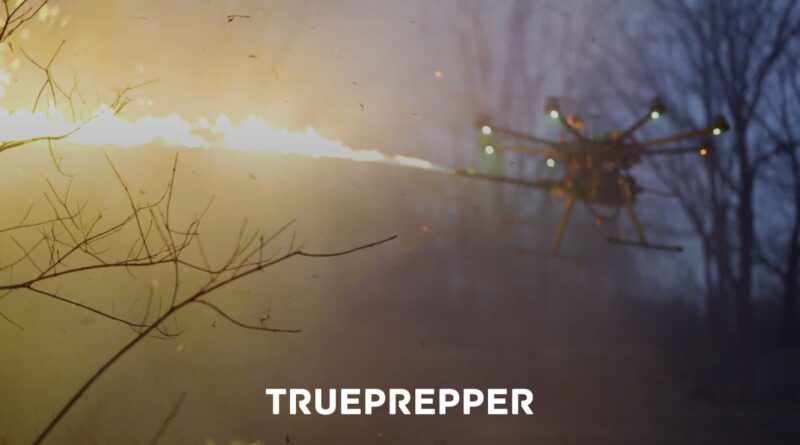 Best flamethrower drone to light up zombies or wasps