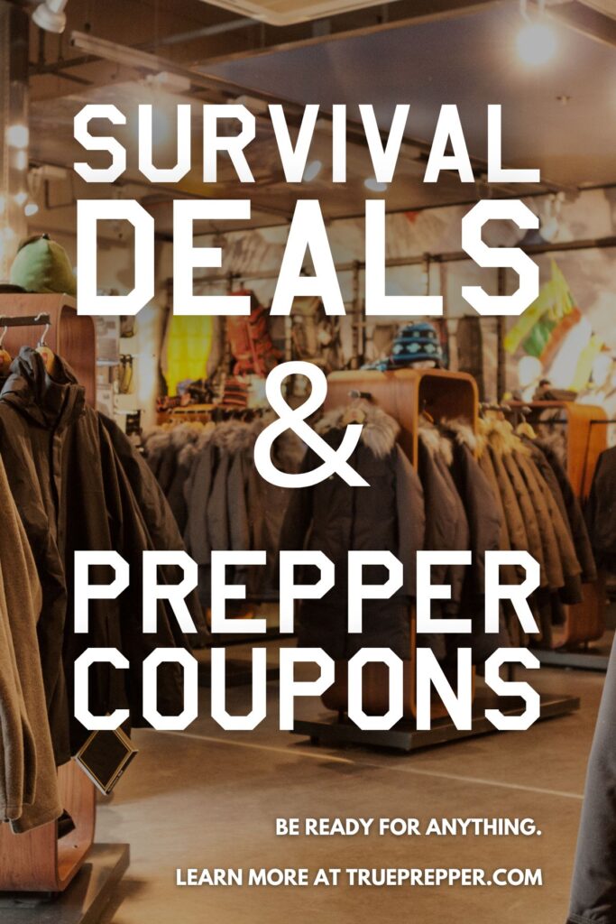 Survival Deals and Coupons for Preppers | TruePrepper