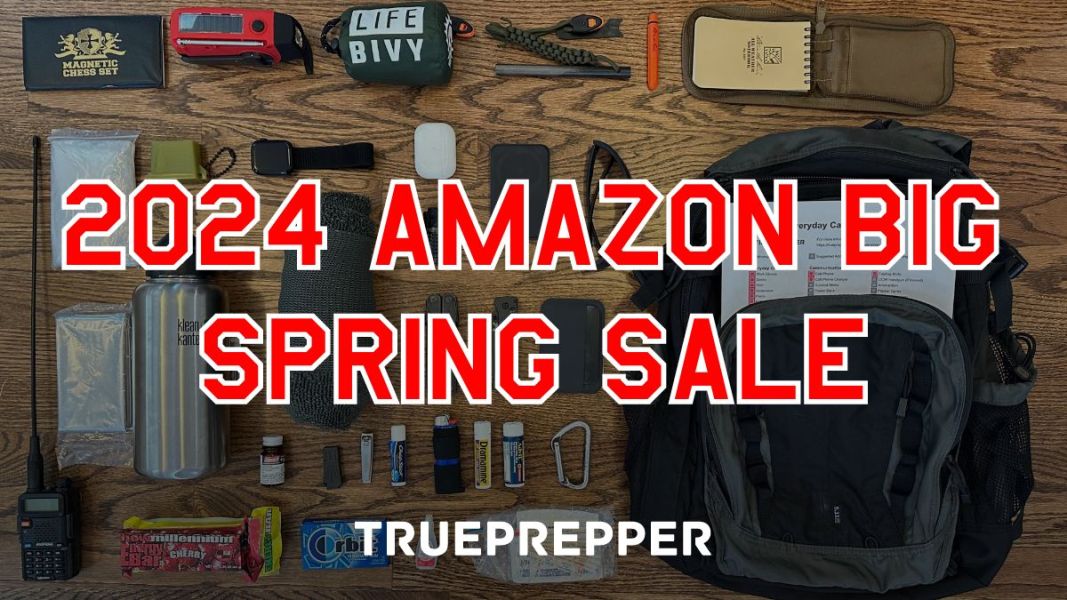 2024 Amazon Big Spring Sale Survival Gear and Prepping Deals