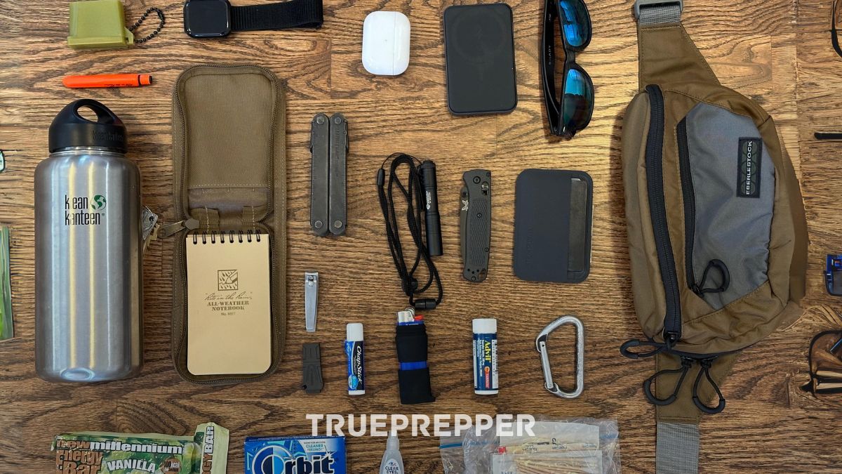 Sean's Example Pouch EDC suggested gear for everyday carry