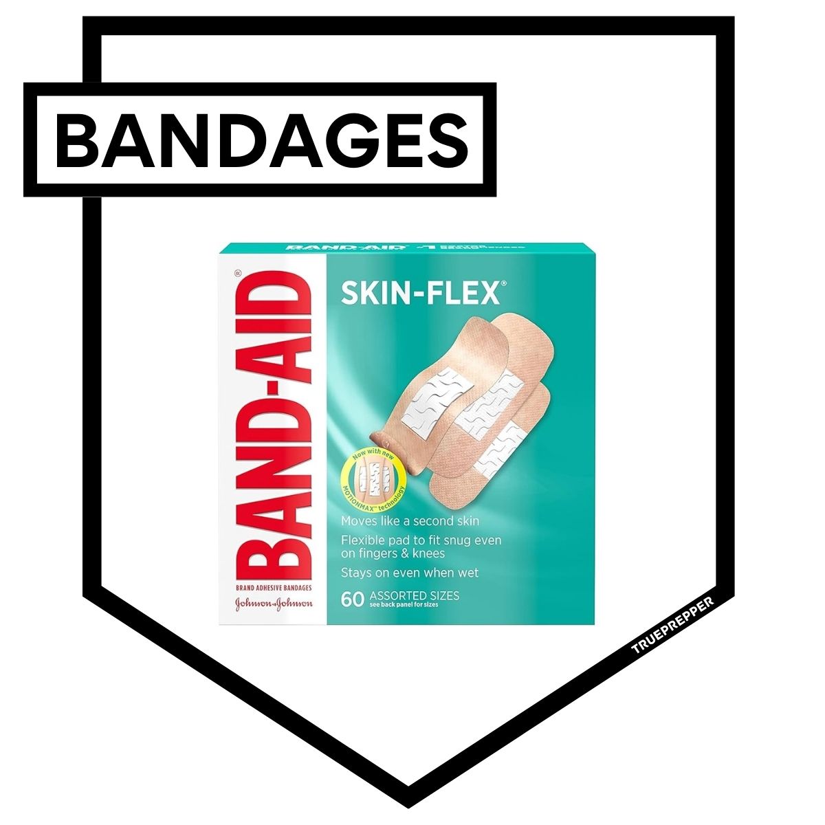 Band-Aid Skin-Flex Assorted Flexible Adhesive Bandages