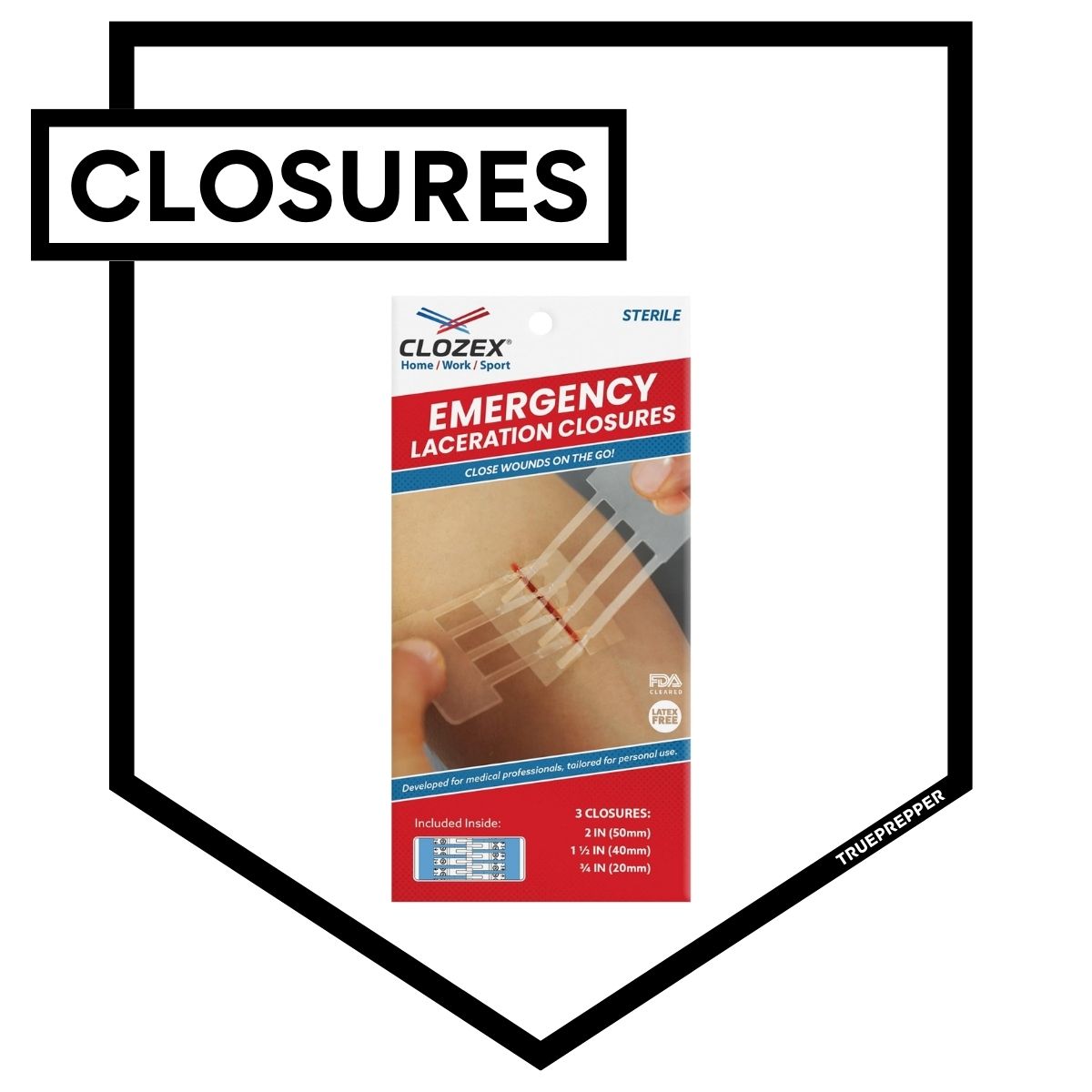 Clozex Emergency Laceration Closures