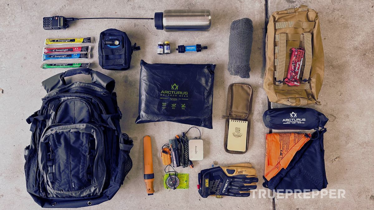 Get Home Bag List | 43 Essentials for 2024 | TruePrepper