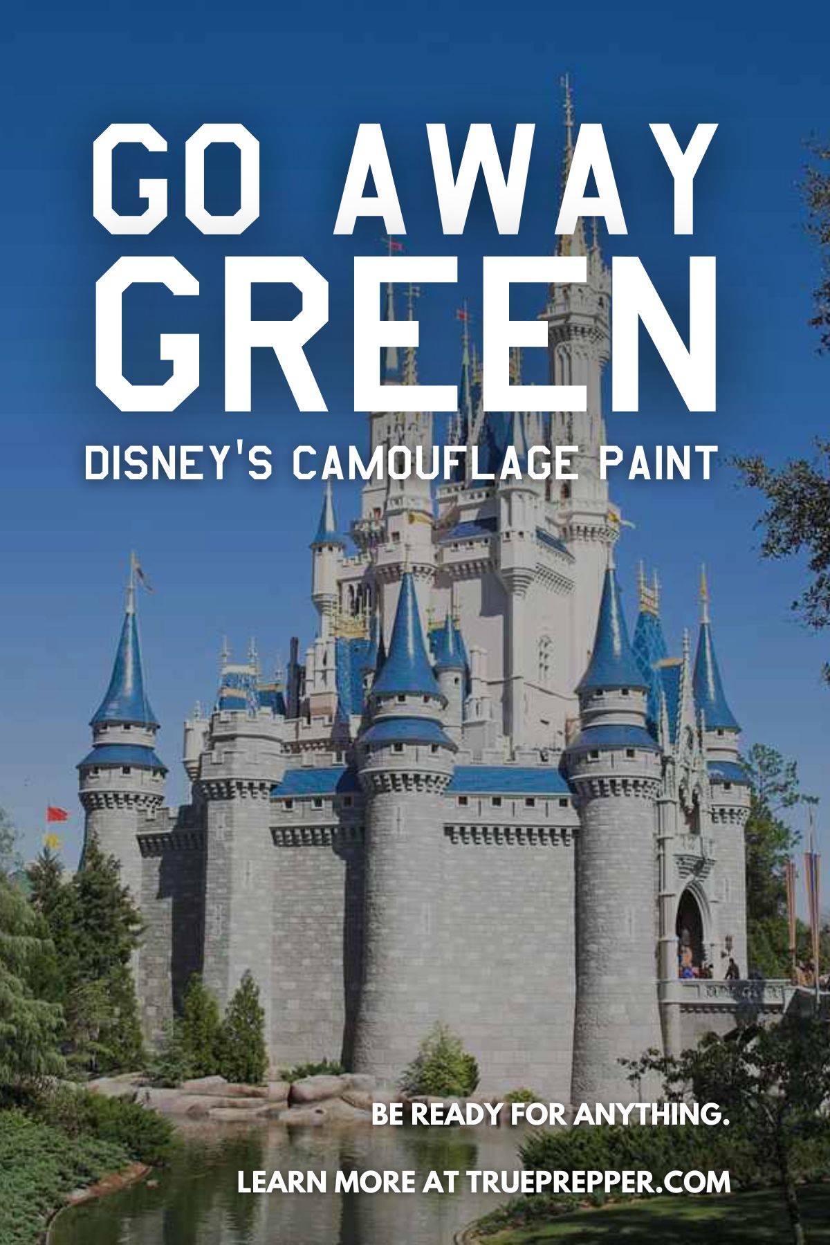 Go Away Green Disney's Camouflage Paint