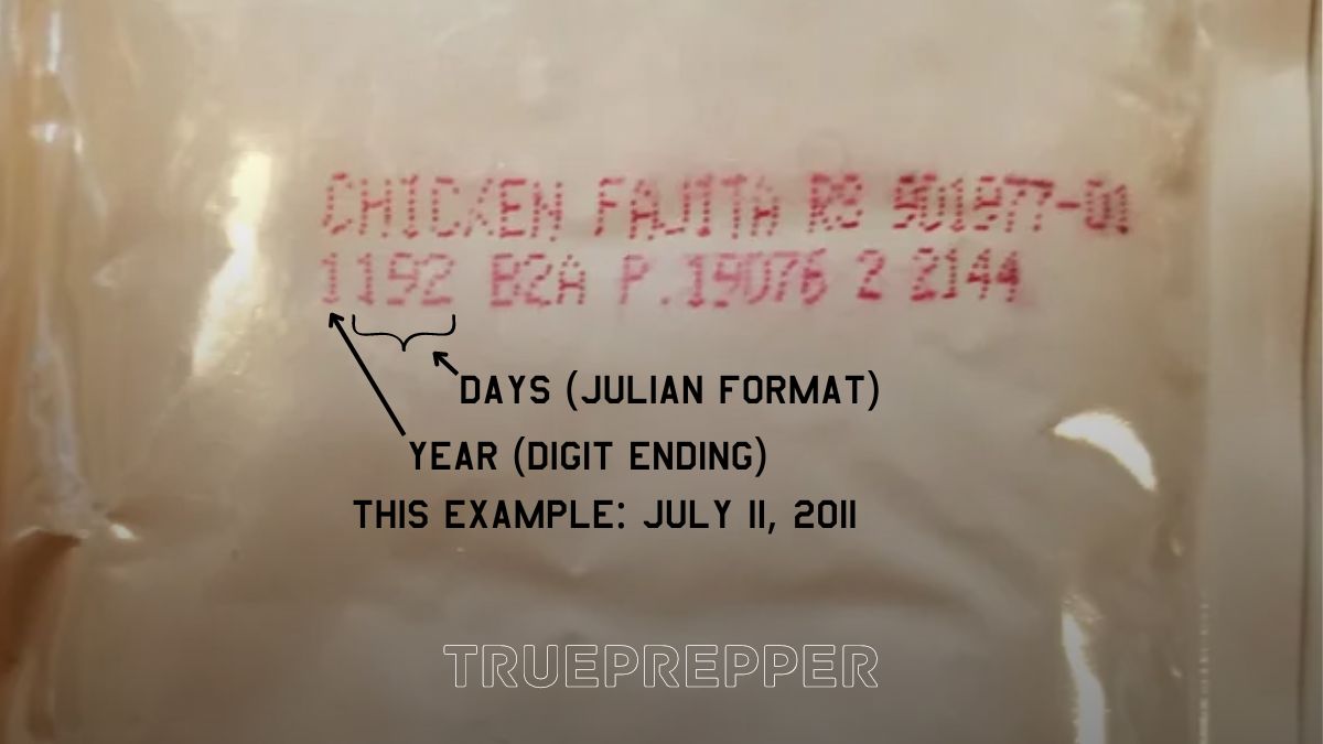 MRE Date Code Explained Year Julian Days