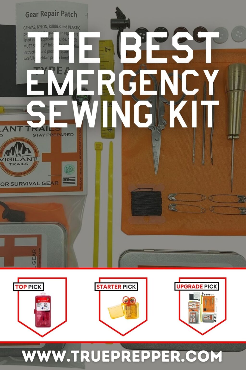 Best Emergency Sewing Kit for Preparedness and Survival TruePrepper
