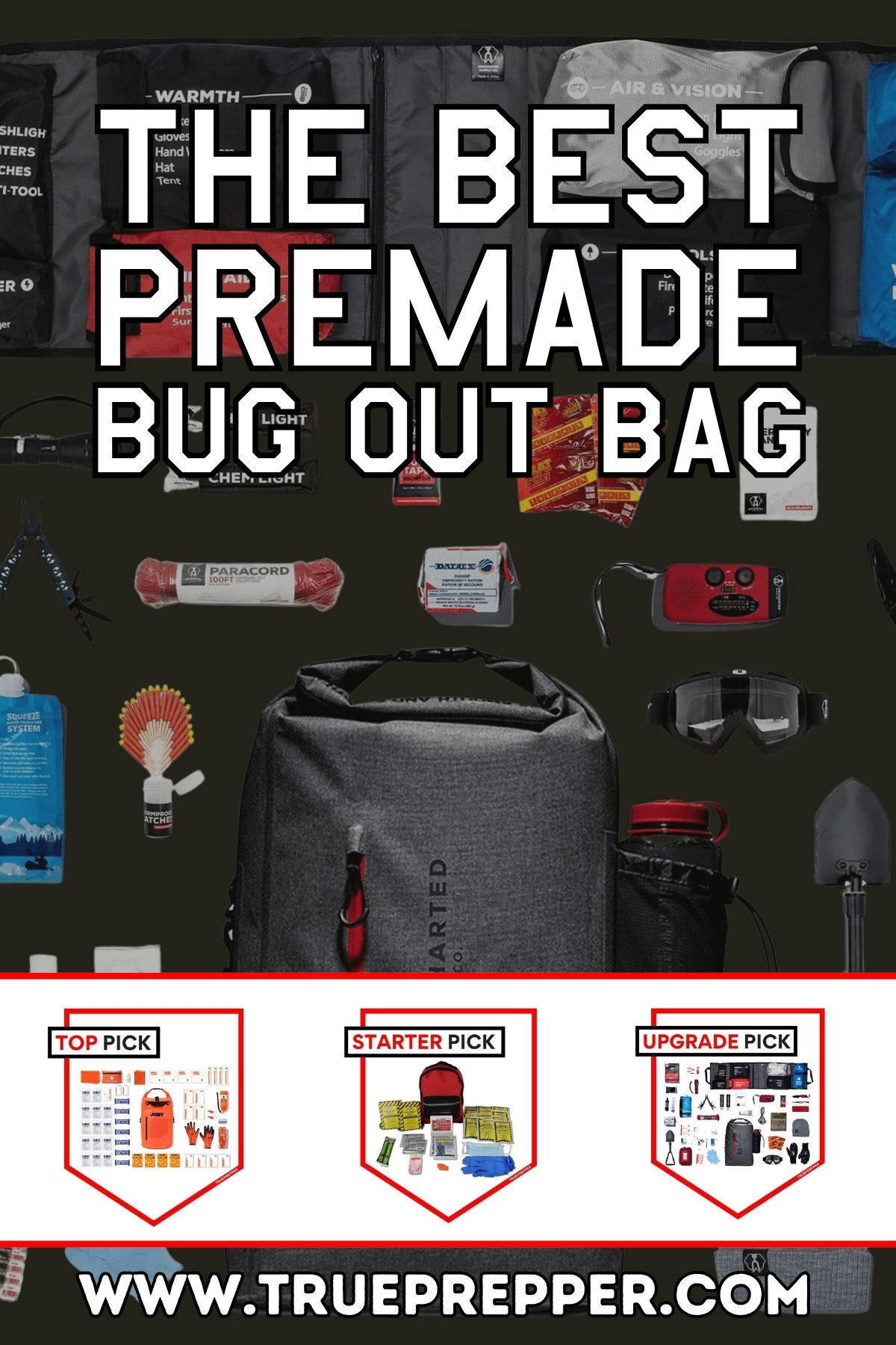 The Best Premade Bug Out Bag for Emergencies