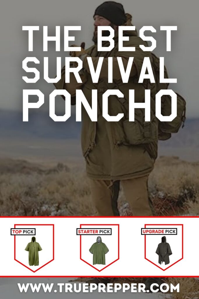 Best Survival Poncho For Military Grade Rain Cover TruePrepper best-survival-poncho-for-military-grade-rain-cover-trueprepper